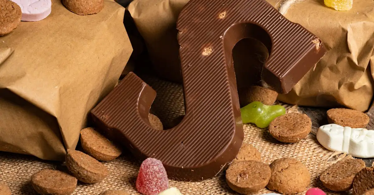 Eten met sinterklaas